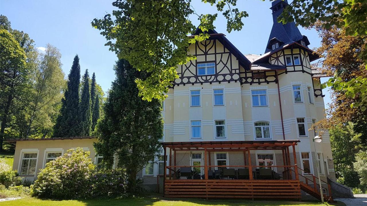 Villa Grohmann Lipová-lázně Dış mekan fotoğraf