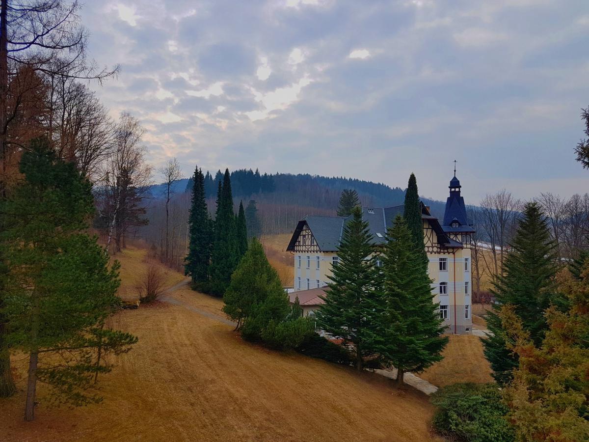Villa Grohmann Lipová-lázně Dış mekan fotoğraf